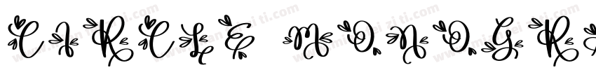 Circle Monograms字体转换
